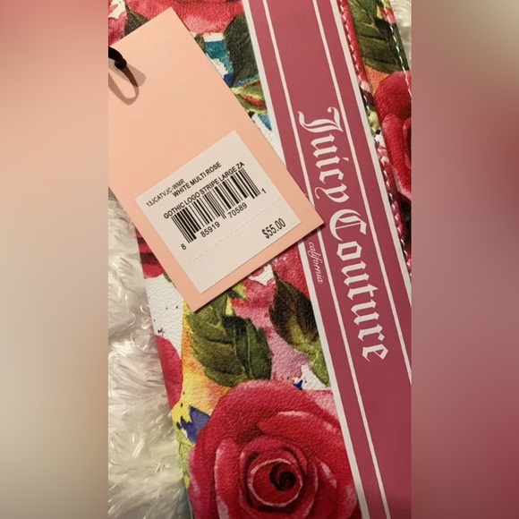 Juicy Couture A Little Piece Of Heart Crossbody Tote and Wallet Set - Picture 4 of 5